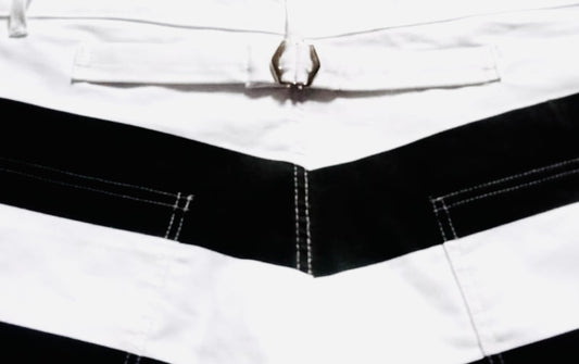 The Devils Cloth Striped Pants
