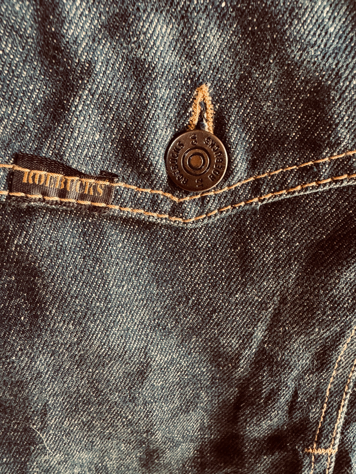 Sears Roebucks Denim Vintage Sherpa