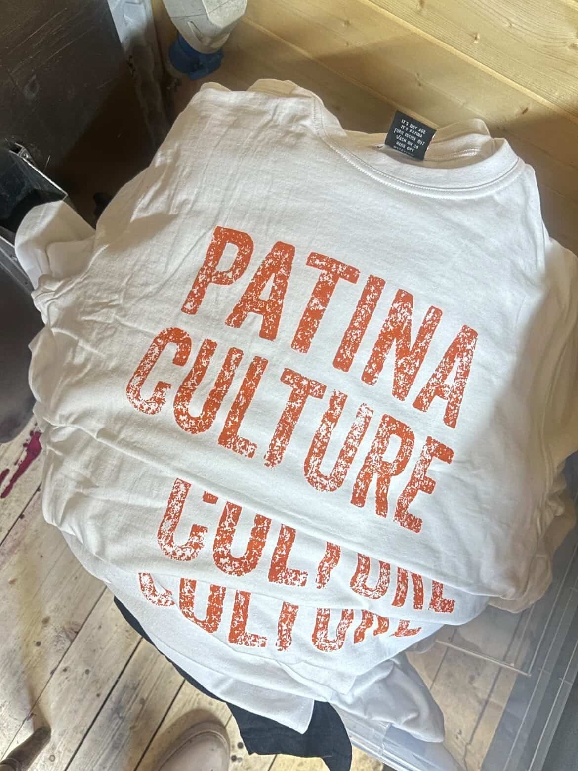 Patina Culture White Tee