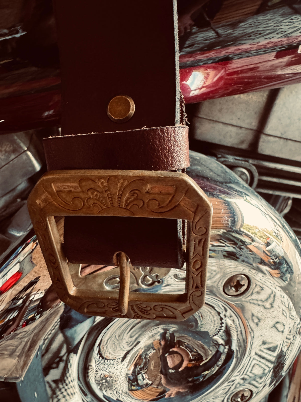 The Patina Culture Buffalo Belt