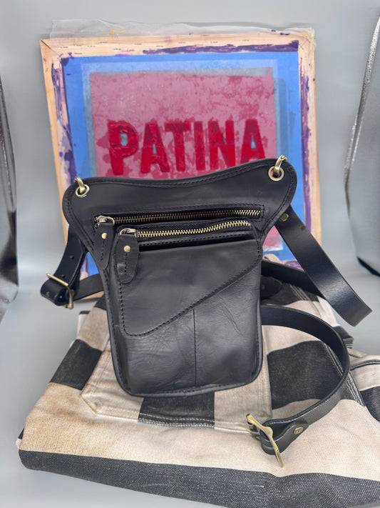 Patina Culture Side Bag - Classic Black