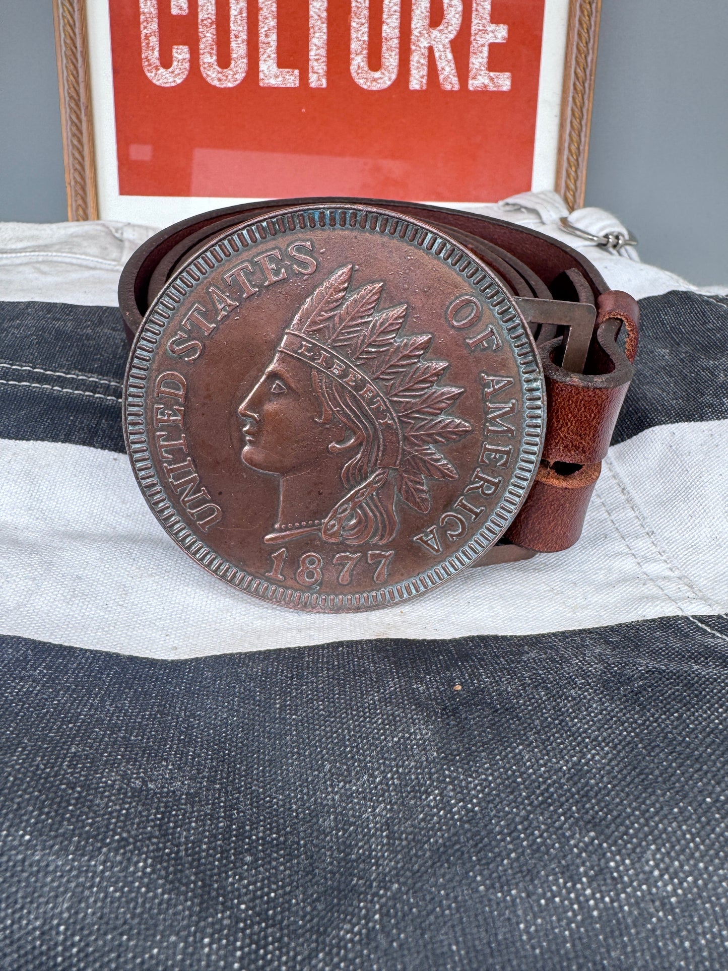 The 1877 Liberty Cent Buckle