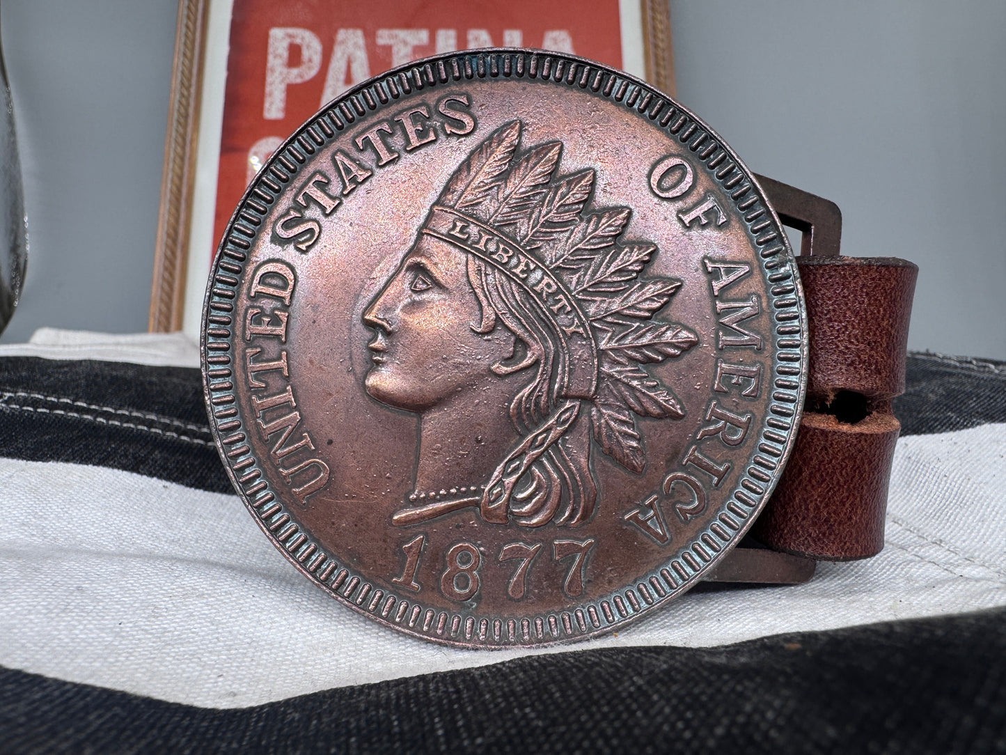 The 1877 Liberty Cent Buckle