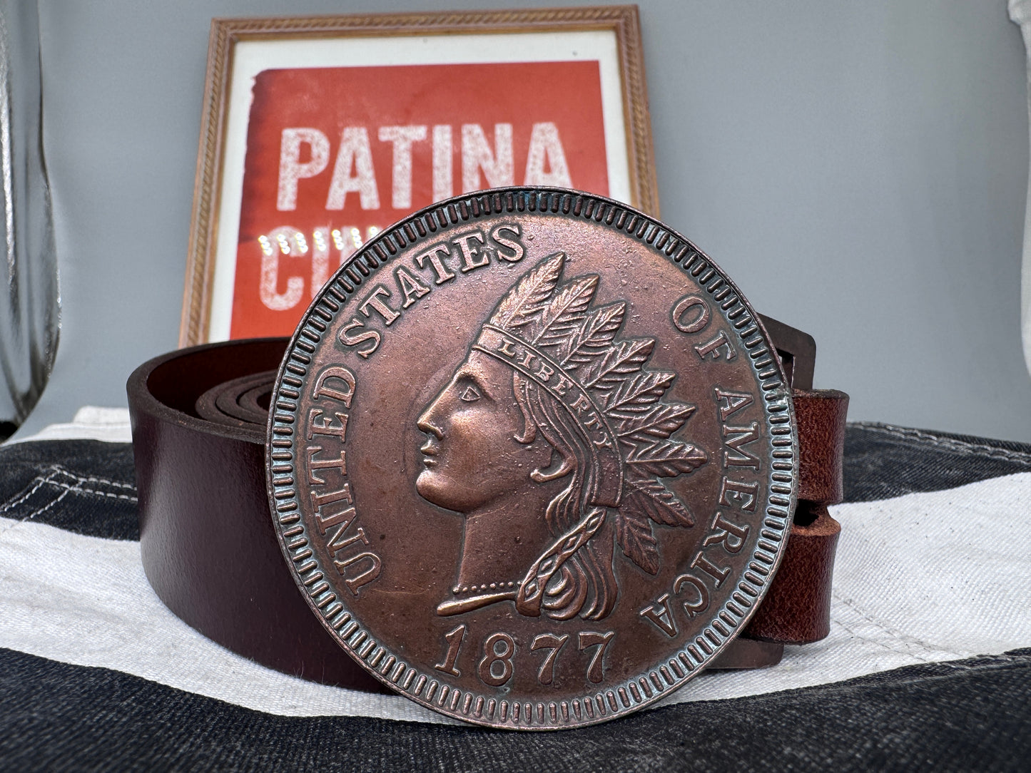 The 1877 Liberty Cent Buckle
