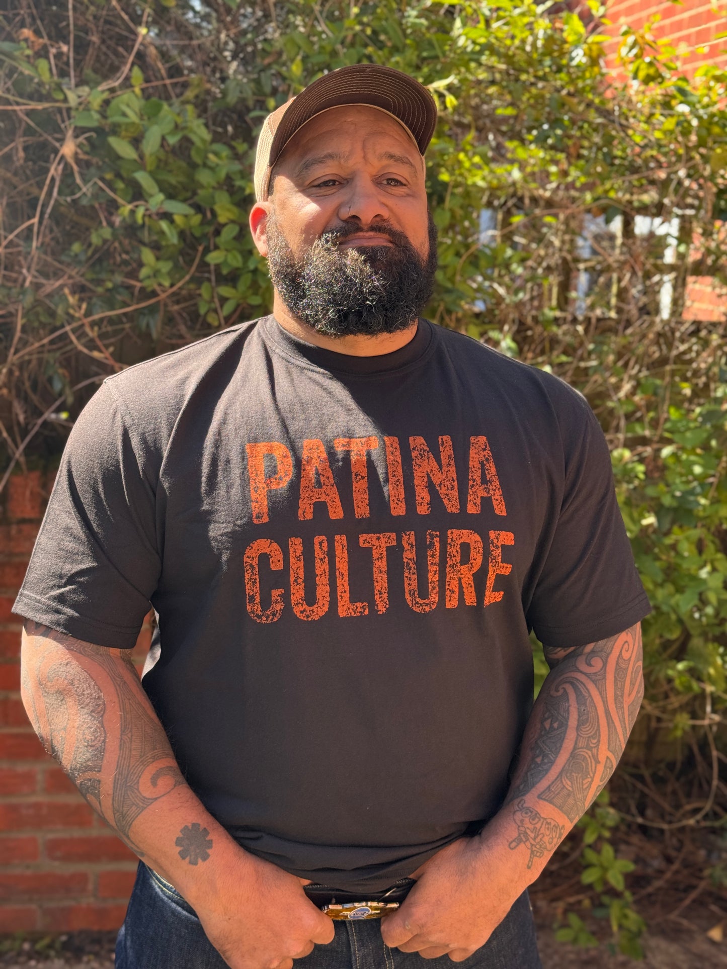 Patina Culture Black Tee