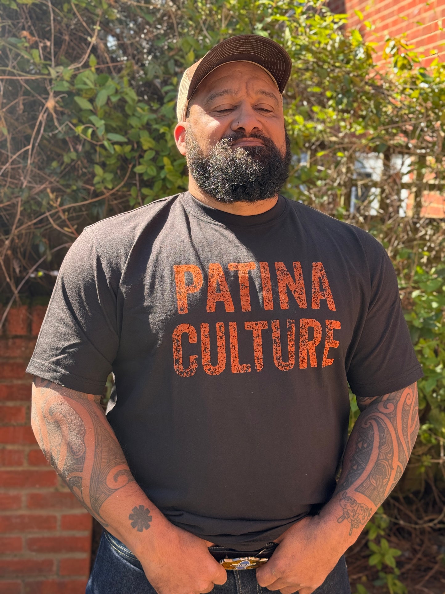 Patina Culture Black Tee