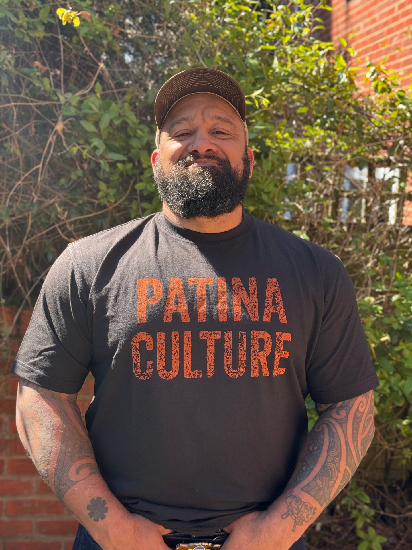 Patina Culture Black Tee