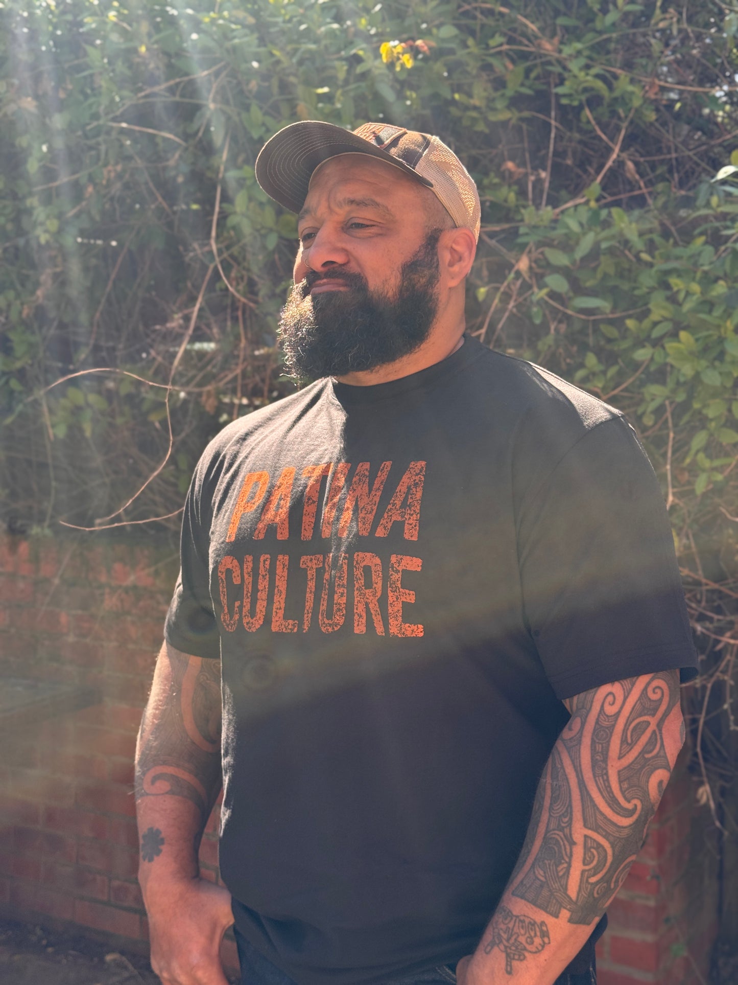 Patina Culture Black Tee