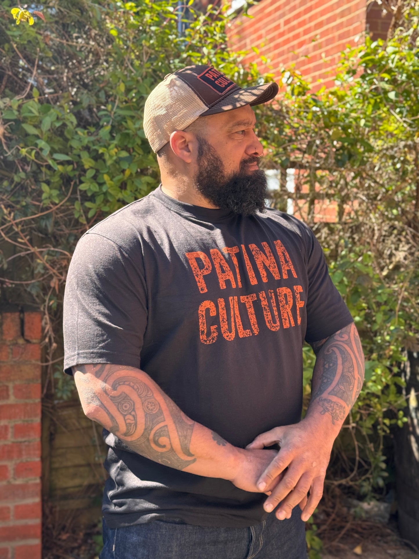 Patina Culture Black Tee