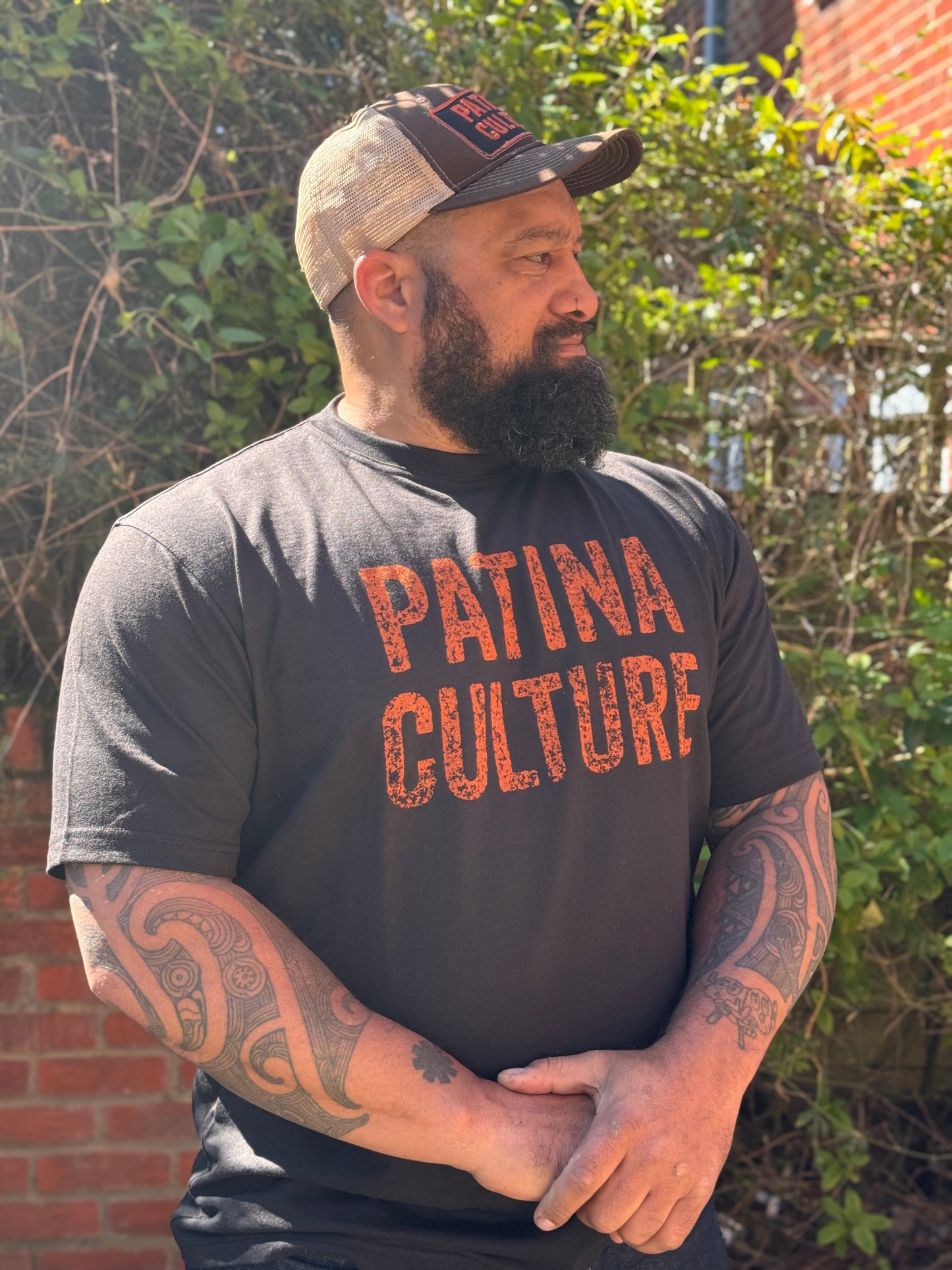 Patina Culture Black Tee