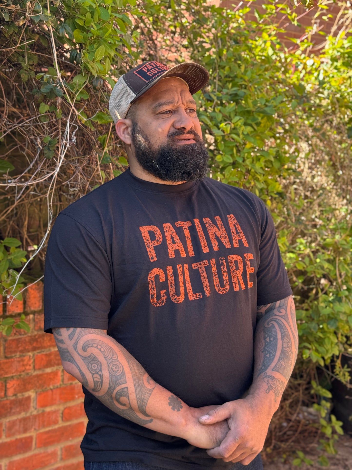 Patina Culture Black Tee