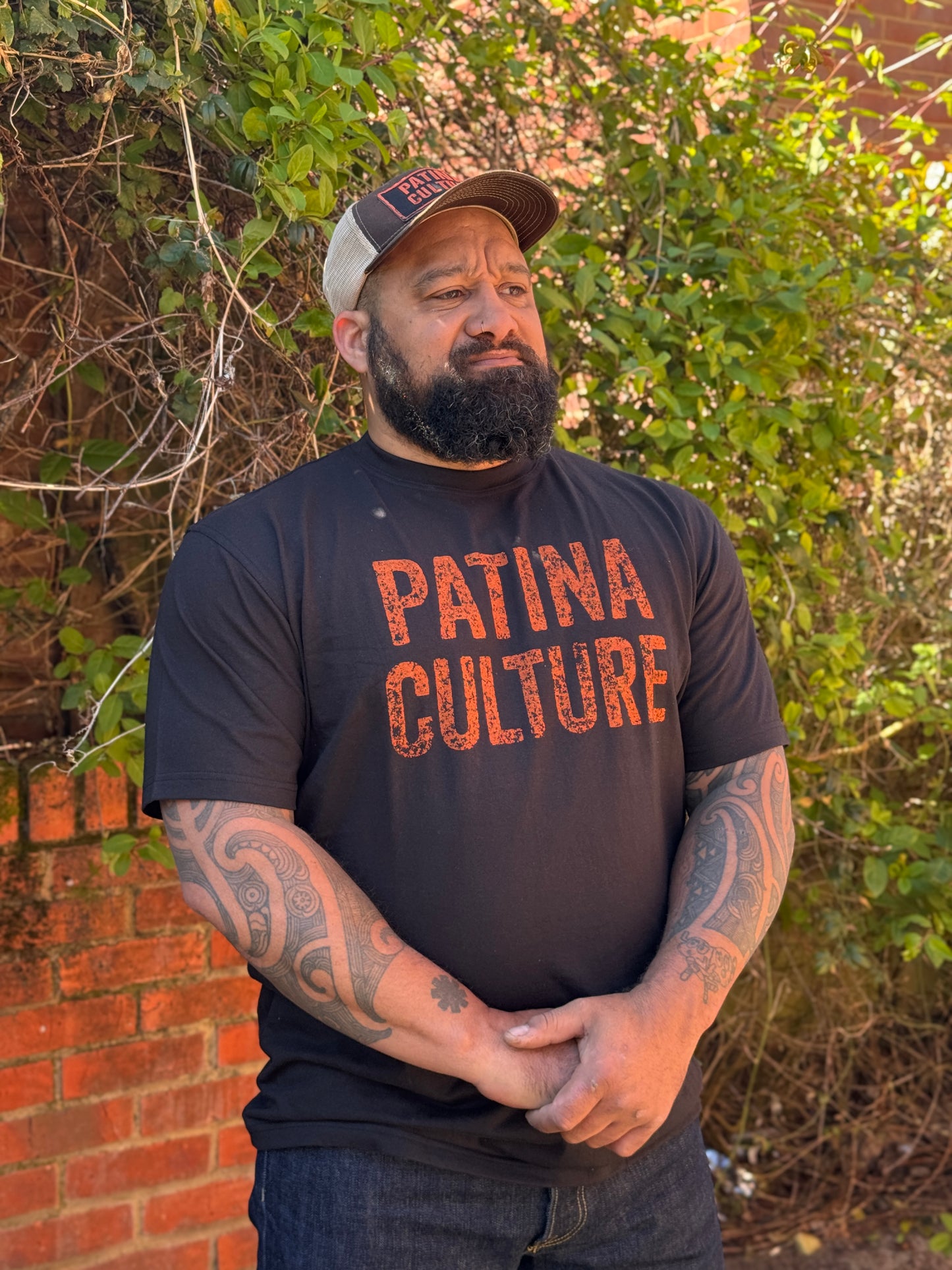 Patina Culture Black Tee