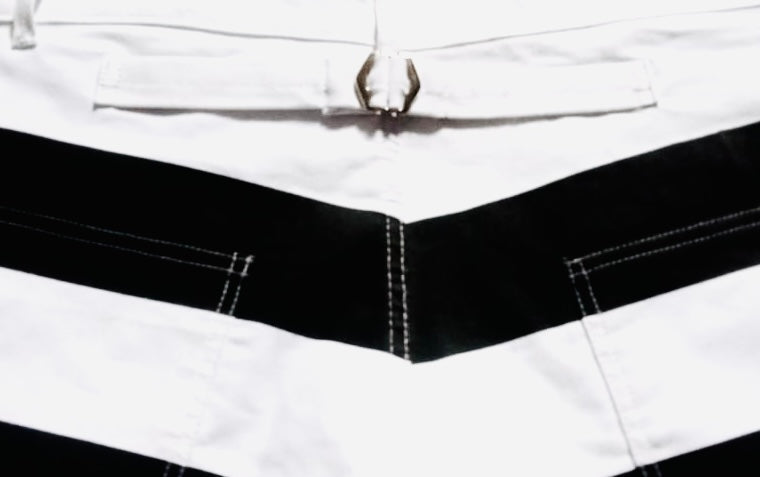 The Devils Cloth Striped Pants