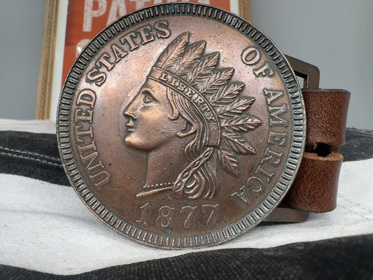 The 1877 Liberty Cent Buckle